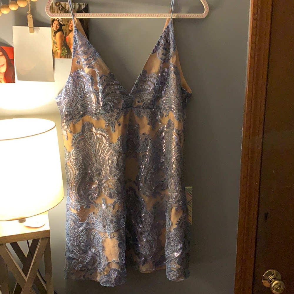 Free People Night Shimmer Dress
